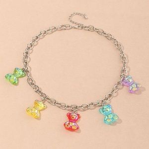 Gummy bear necklace
